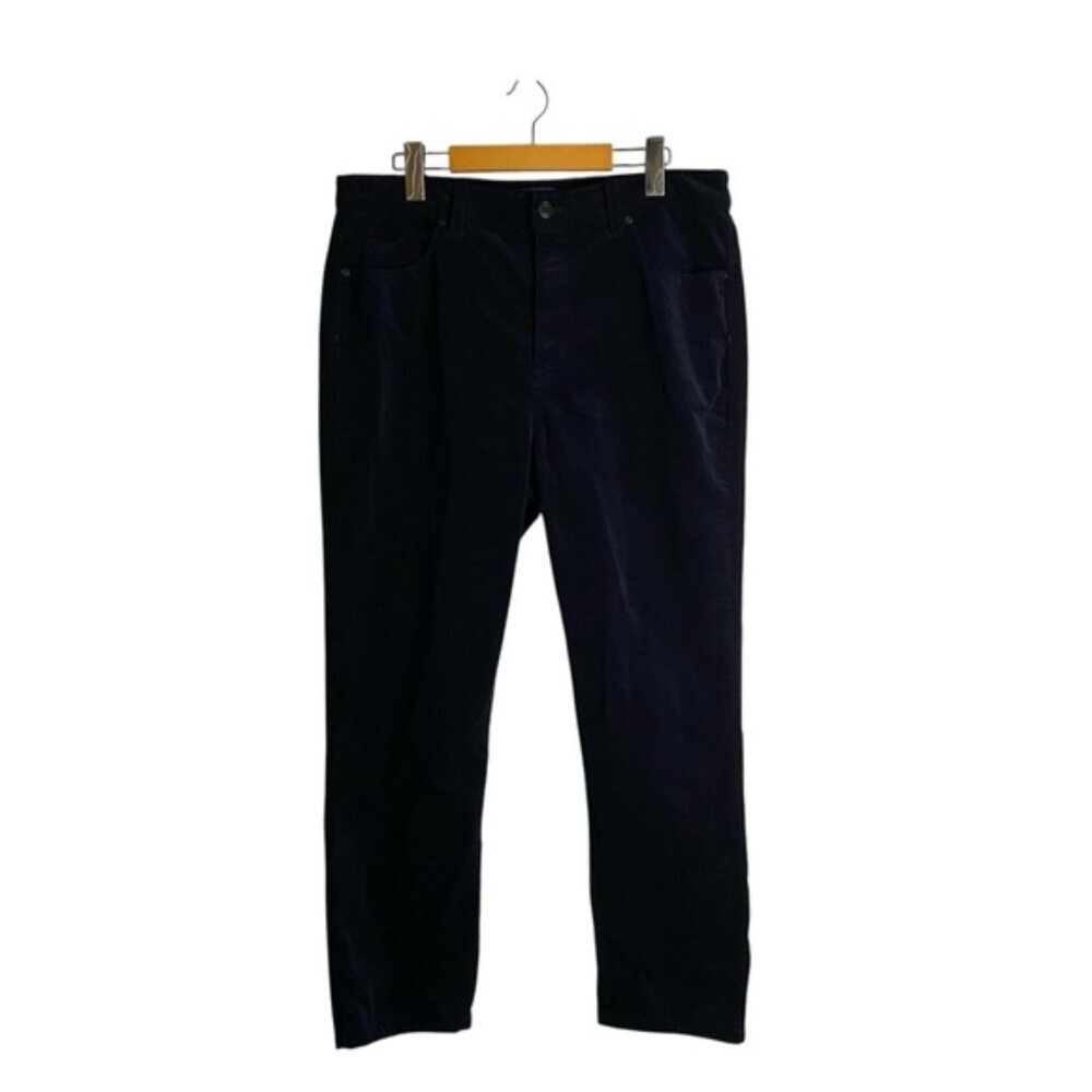Talbots Women's Straight Leg Pants - Dark Blue